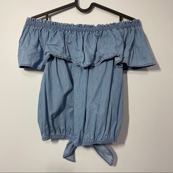 🍋express Off the Shoulder Top - Picture 2 of 4